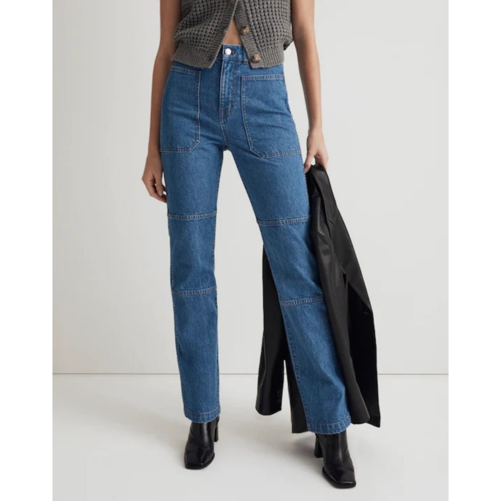 Madewell | The '90s Straight Utility Jean In Fenwood Wash Size 29 Style NN460